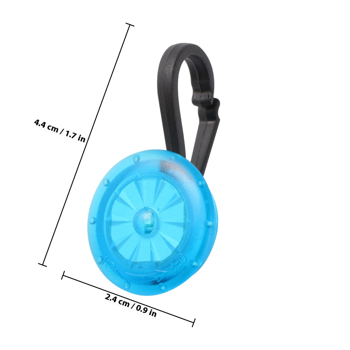 2Pcs Mini LED Safety Light Wat - огляд і ціна Running Visibility Gear