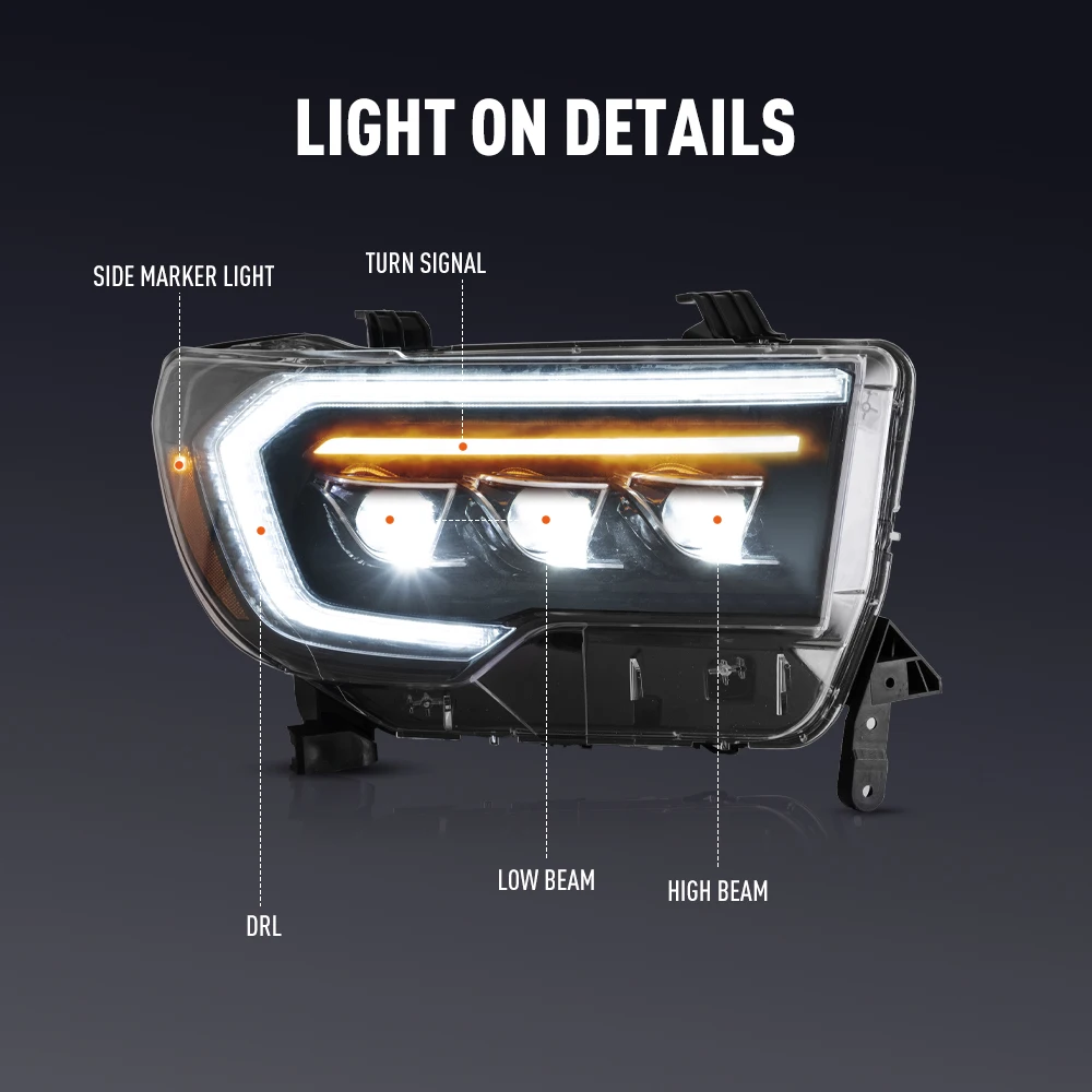 Car Styling Head Lamp for Toyo - огляд і ціна Running Headlamp