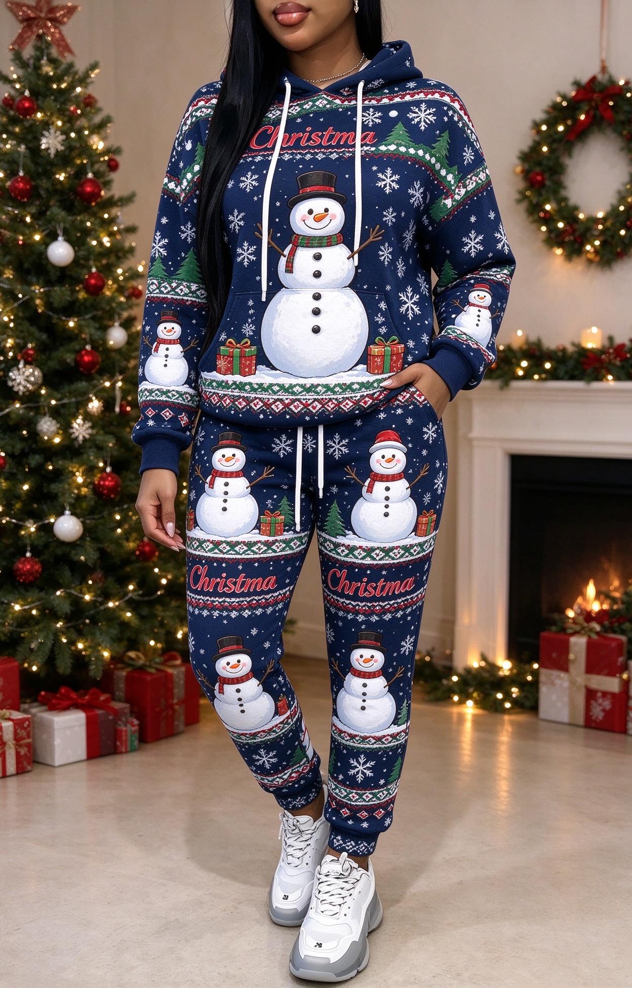 Women Christmas Santa Reindeer - огляд і ціна Joggers Pants