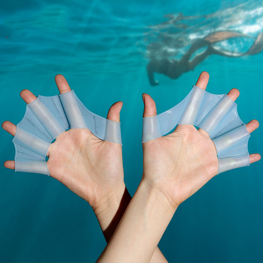 Silicone Swim Fins Hand Paddle - огляд і ціна Running Gear Kids
