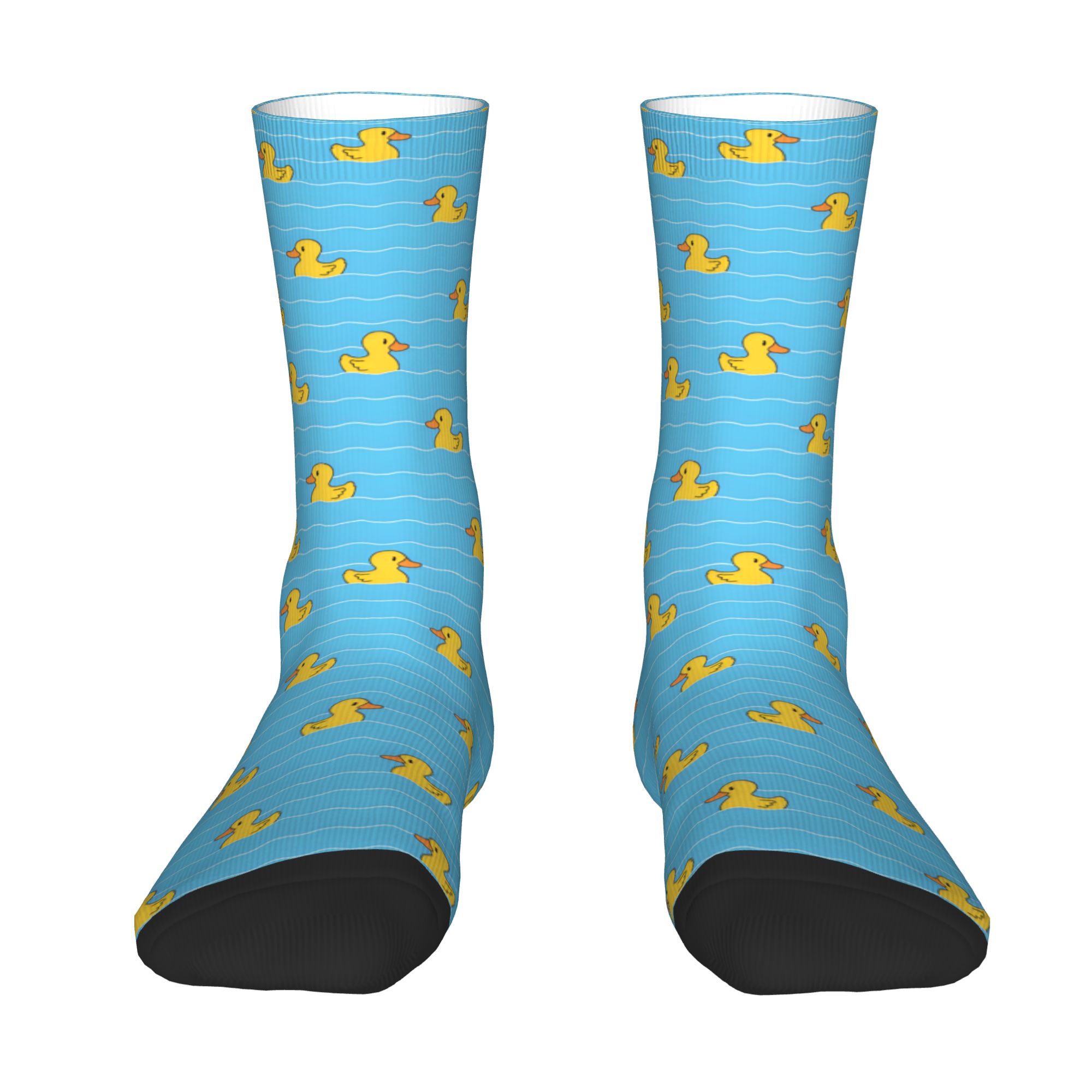 Custom Funny Cartoon Duck Swim - огляд і ціна Sports Socks