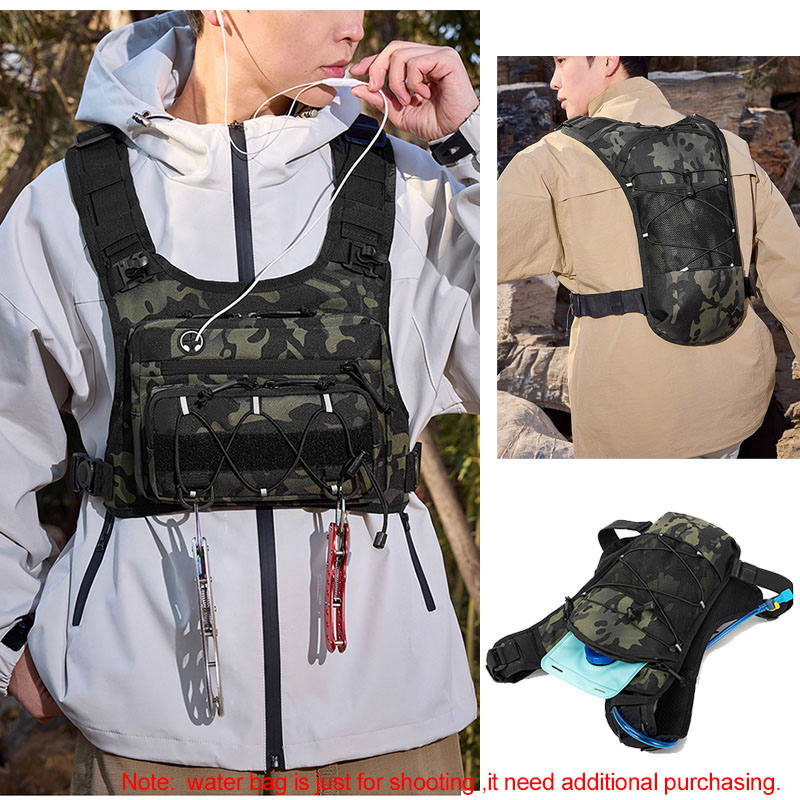Tactical Bag Front Chest Rig V - огляд і ціна Hydration Vest