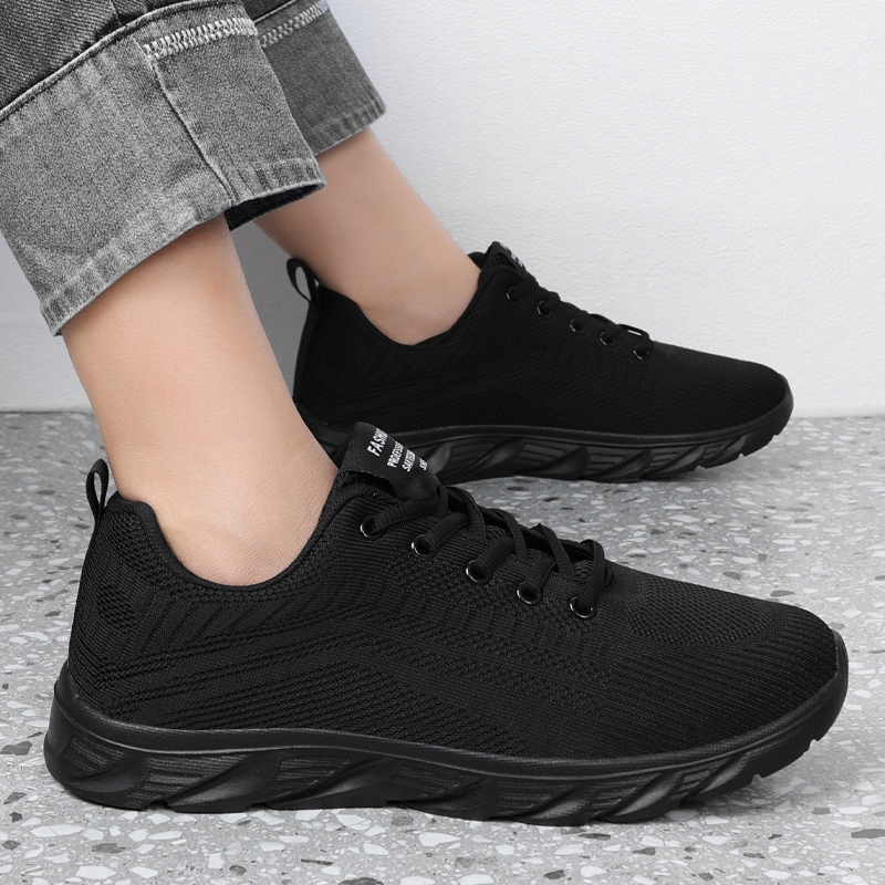 Men Breathable Knit Sneakers W - огляд і ціна Running Shoes Men